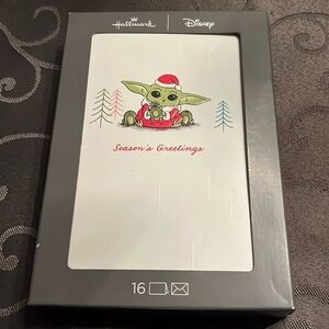 Shoebox hallmark, Disney, Star Wars, Christmas cards, brand new sealed e…​
